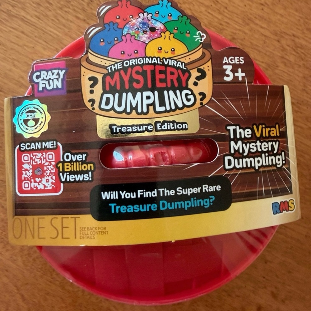 Original RMS squishy dumpling New. Treasure edition.